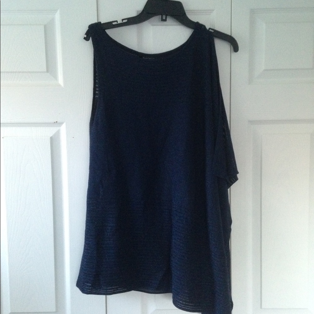 New with tags. Draped tank tunic with liner.